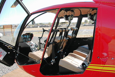 R44 helicopter seats pilot and up to three passengers on helicopter tours into Hells Canyon and along the Snake River.