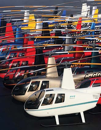 Robinson helicopter fleet